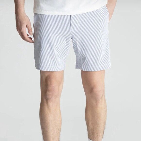 Birddogs Seersucker Long 9" Gym Shorts - Picture 2 of 10